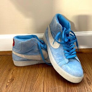 Nike Blazers Size 12 Baby Blue